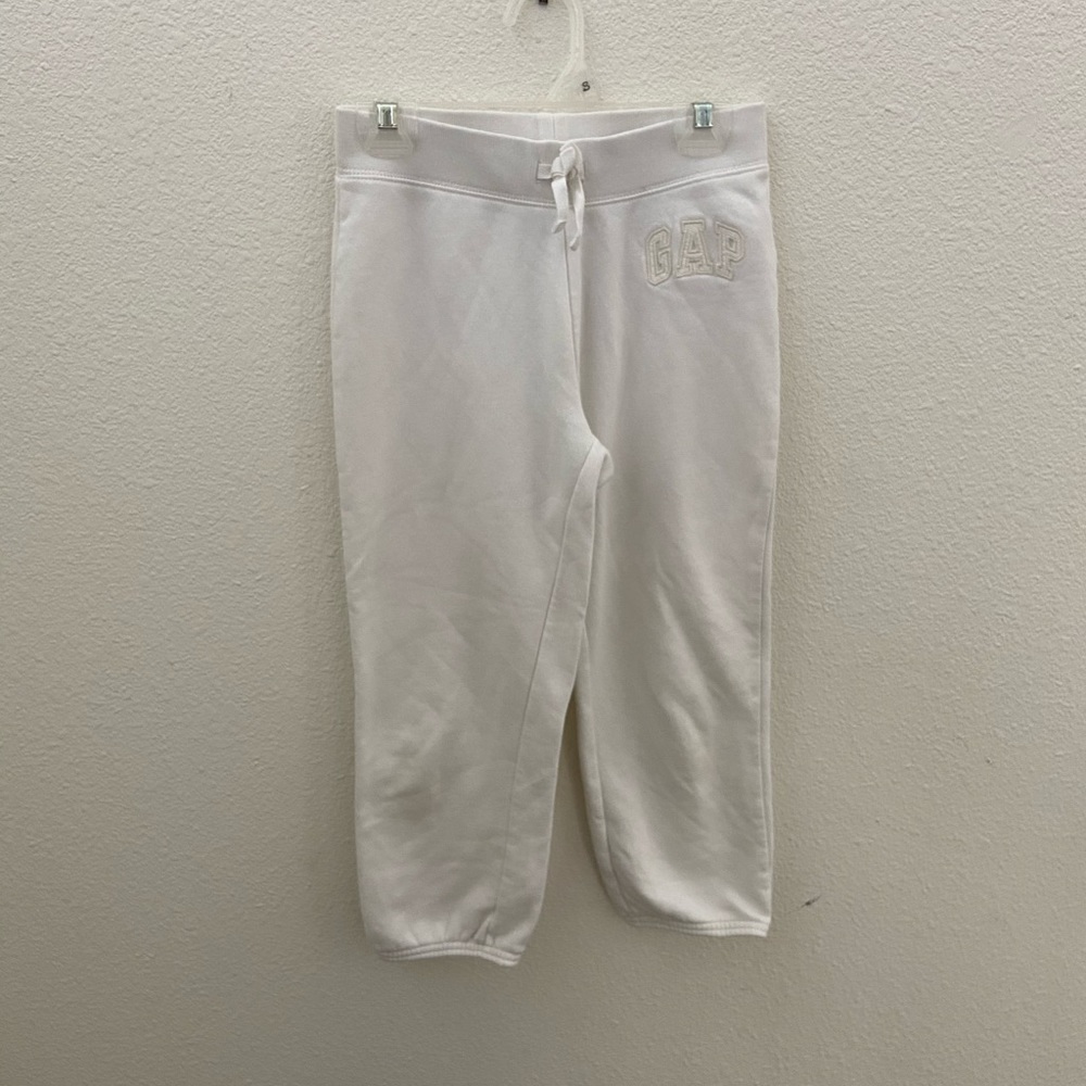 GAP white jogging pants